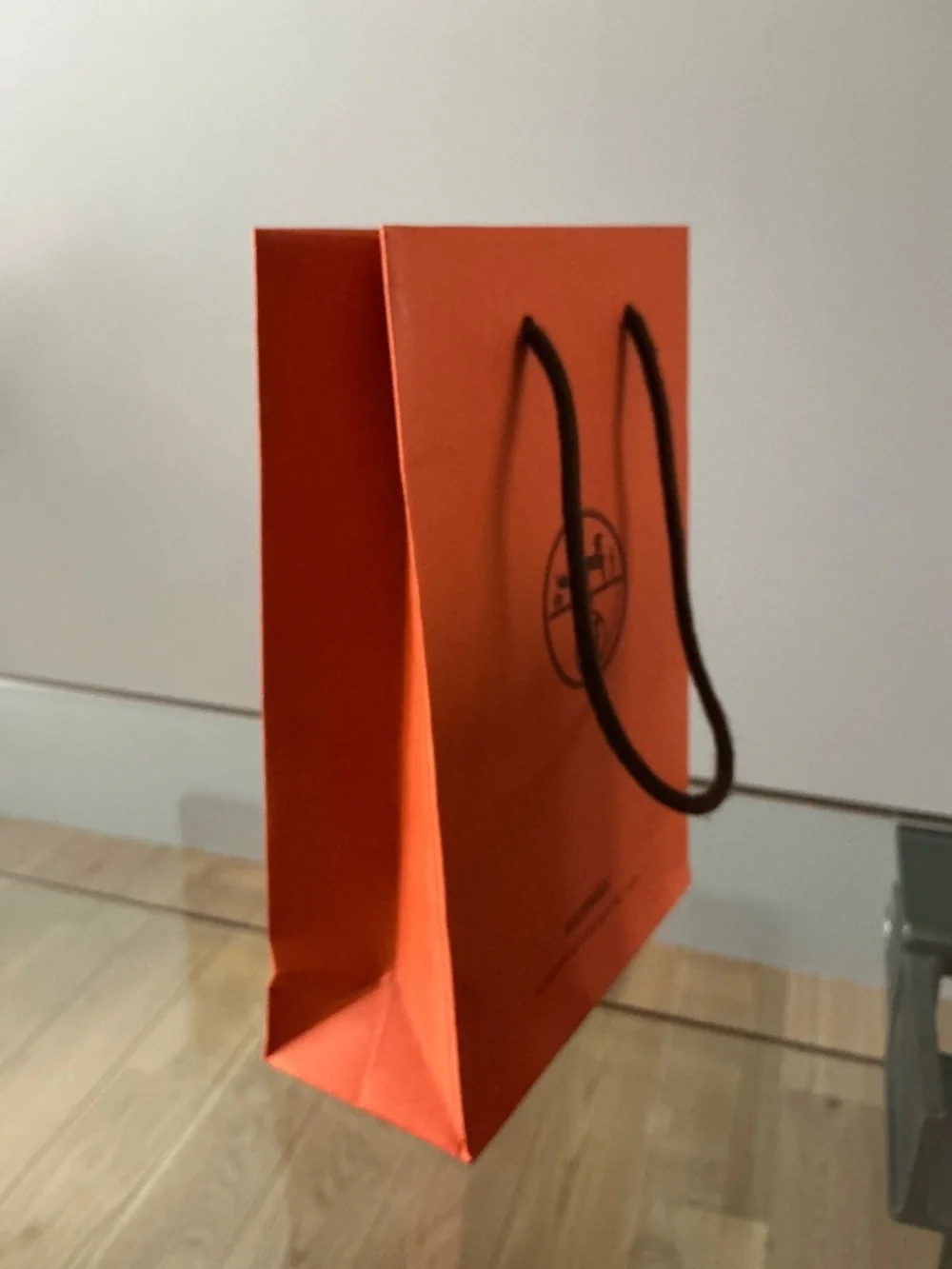 Authentic Hermes small paper bag